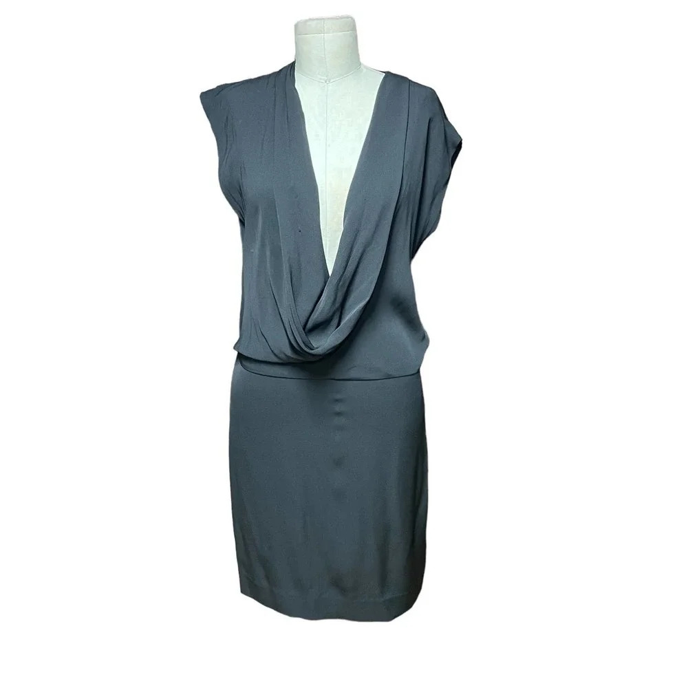 Diane von Furstenberg Reara Silk Dress‎ Black Size 2